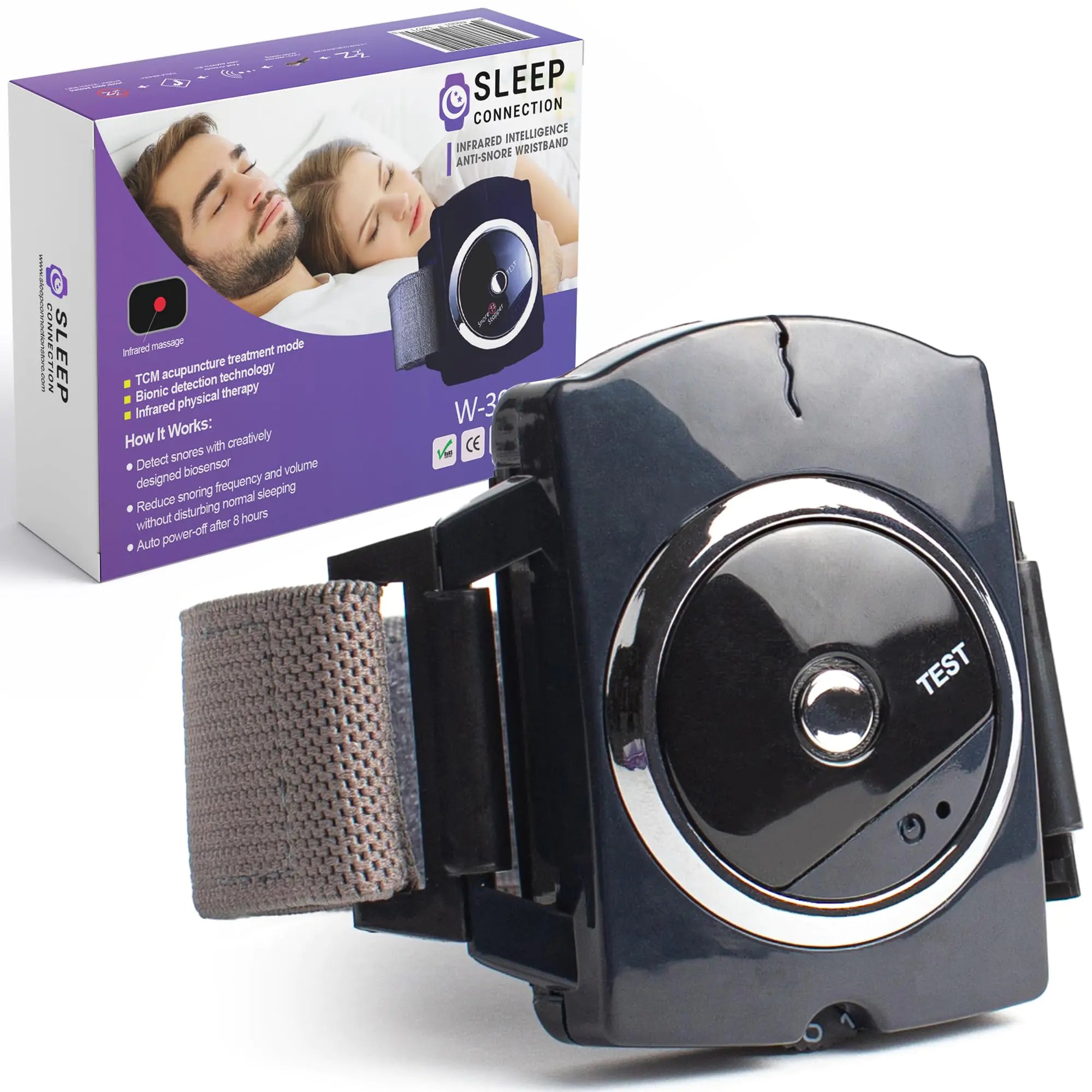 Sleep Connection Anti-Snore Wristband