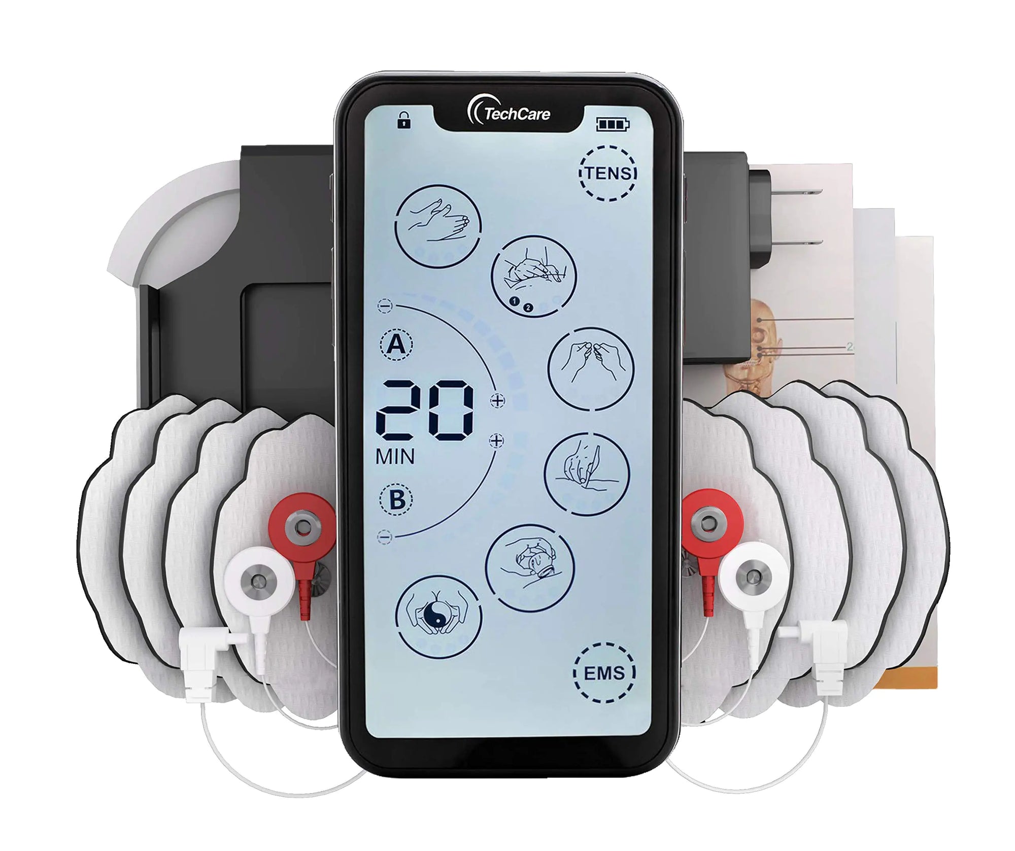 Tens Unit Muscle Stimulator 24 Massage Mode
