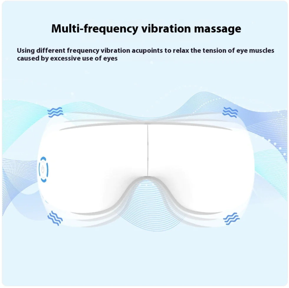 Bluetooth Eye Massager With Heat & Vibration
