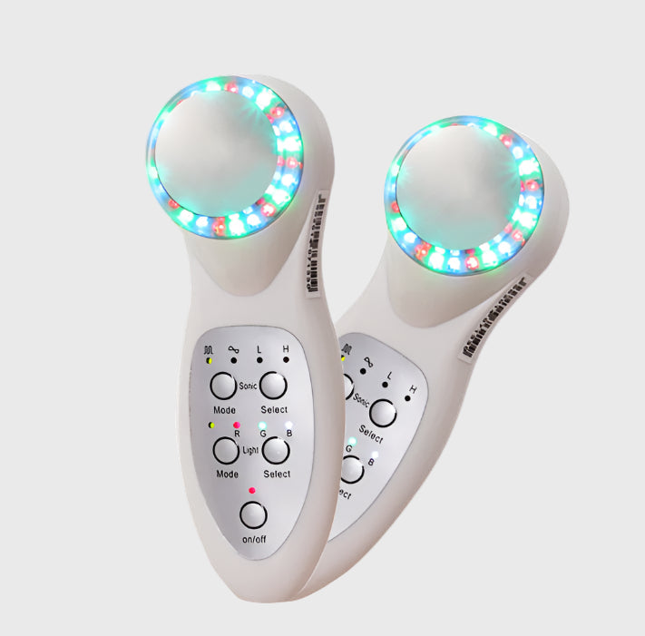 Color Light Ultrasonic Facial Cleansing Device