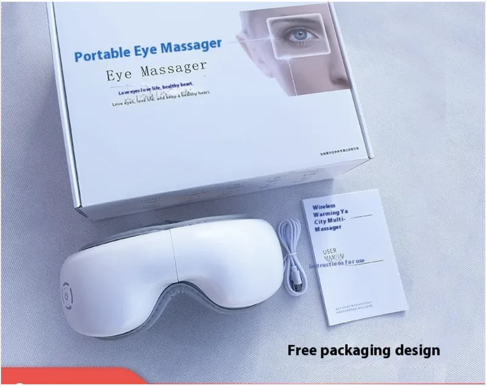 Bluetooth Eye Massager With Heat & Vibration
