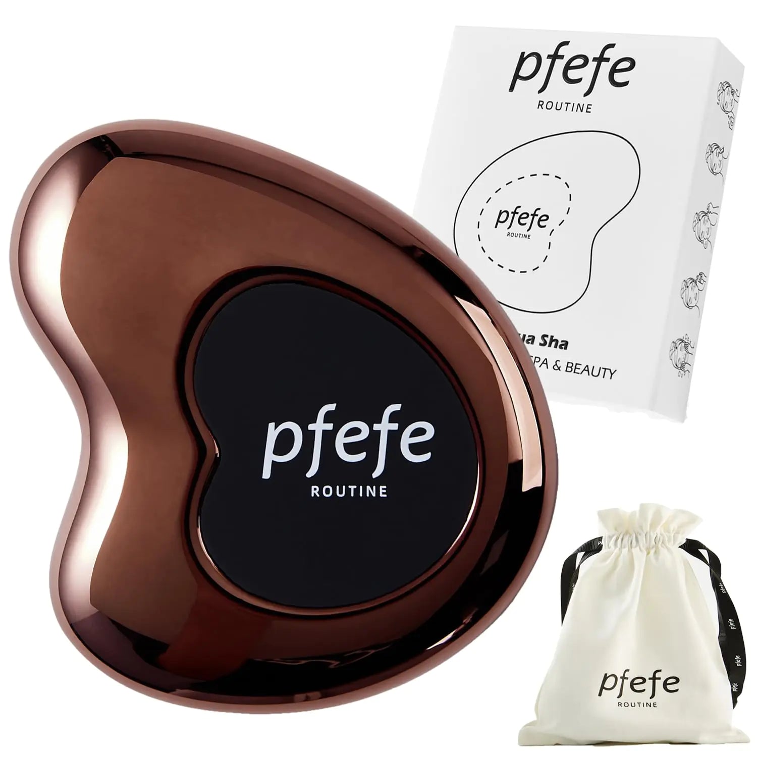 Metal Skin Care Gua Sha For Body SPA Face Neck Eye