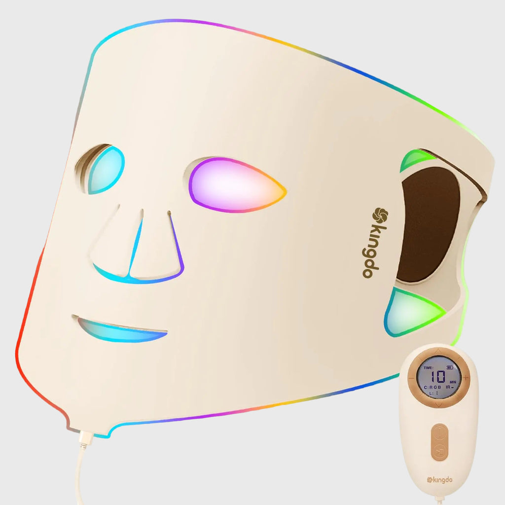 7-Color LED Red Light Therapy Face Mask